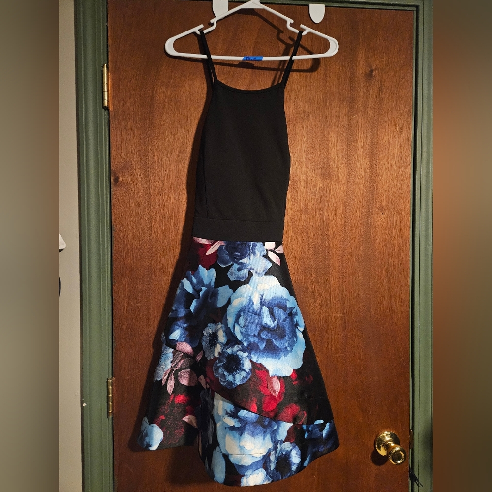 Floral Halter Dress